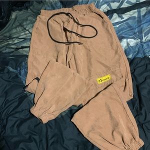 Brown Cargo Joggers | Shein